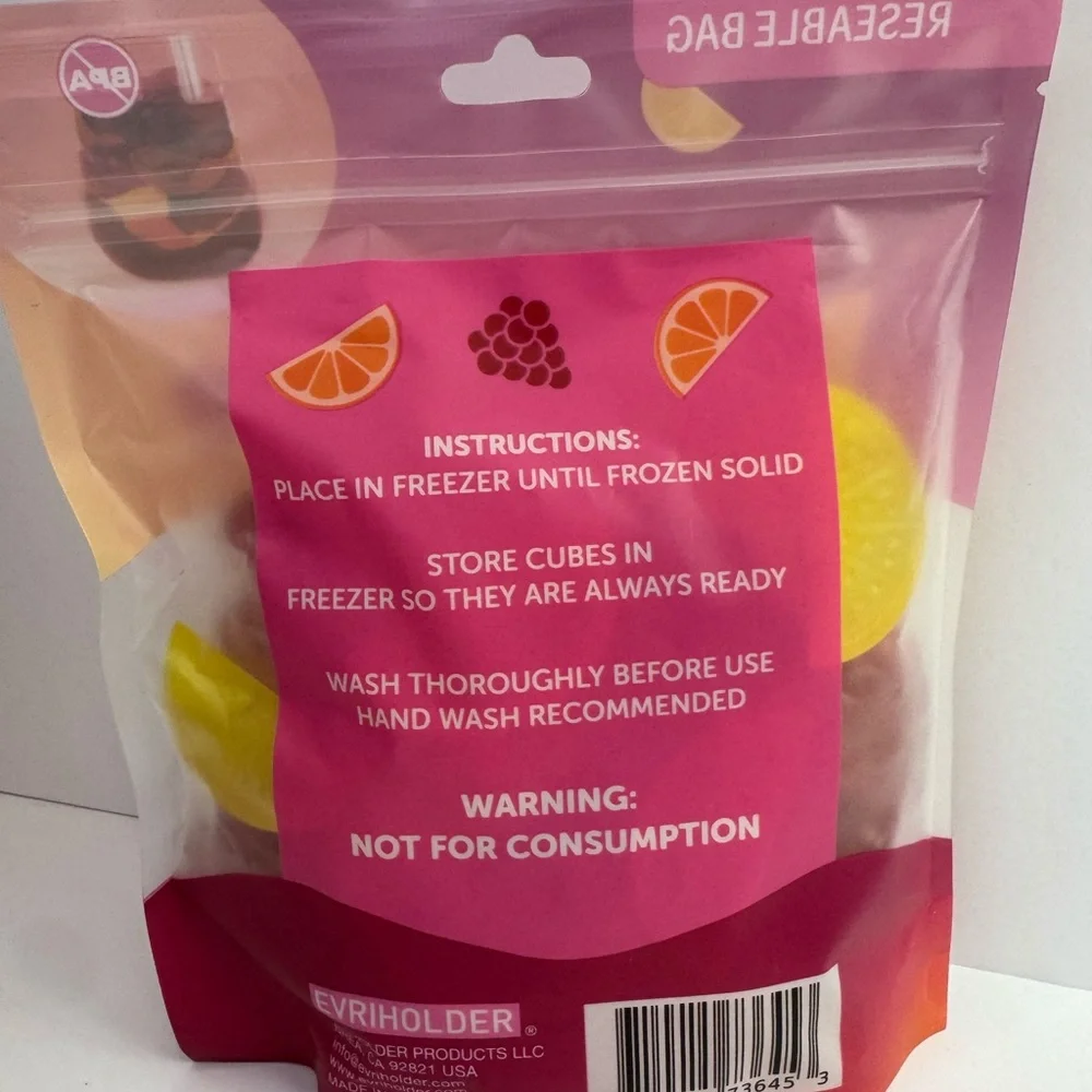 Sangria Reusable Ice Chillers